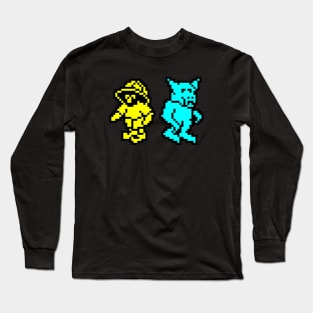 Knight Lore Man and Wulf - ZX Spectrum Legend Long Sleeve T-Shirt